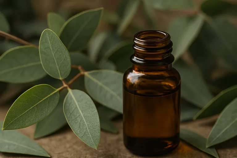 De unieke geur van eucalyptus olie